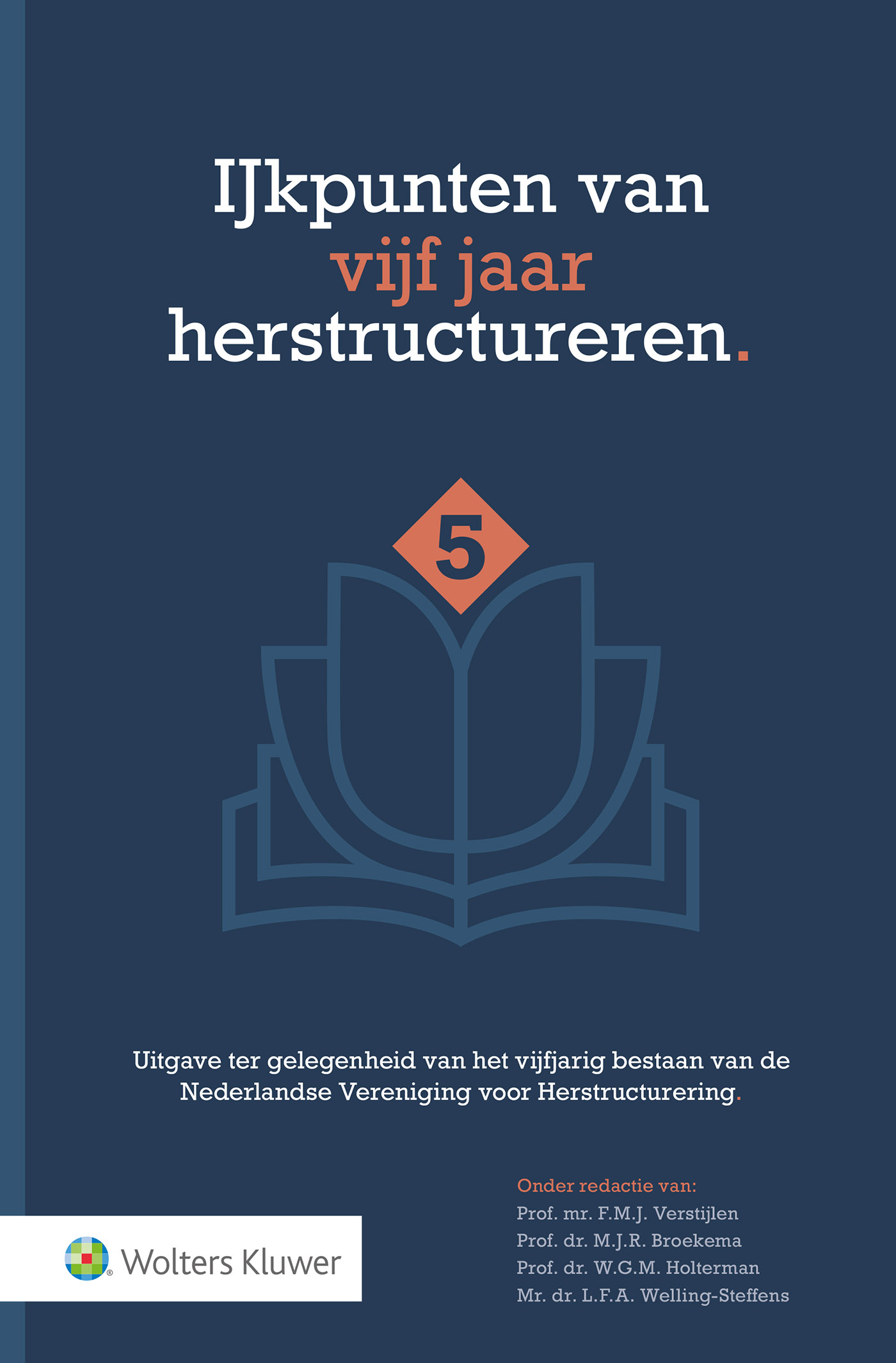 Omslag van IJkpunten van vijf jaar herstructureren