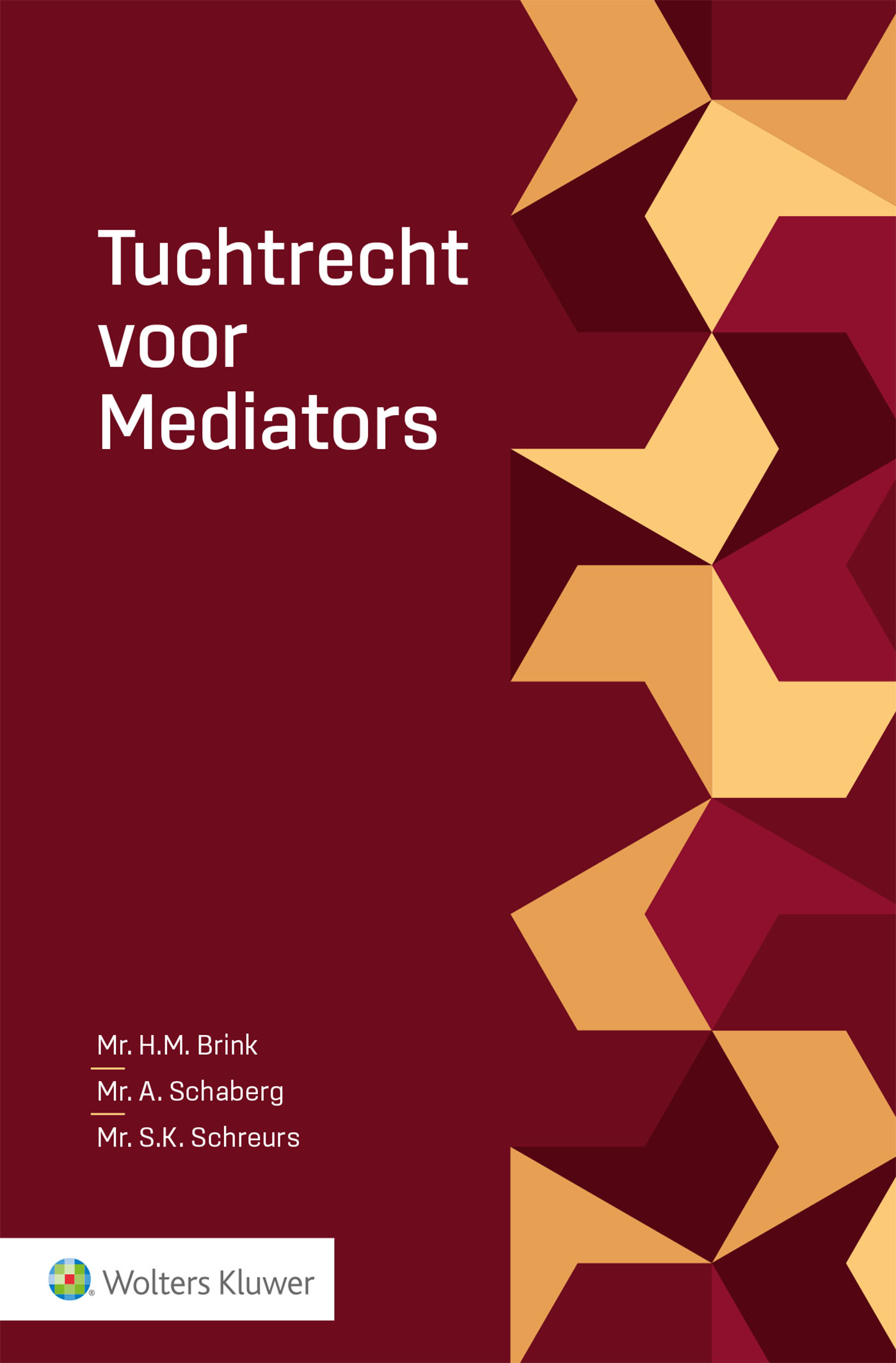 Omslag van Tuchtrecht voor Mediators