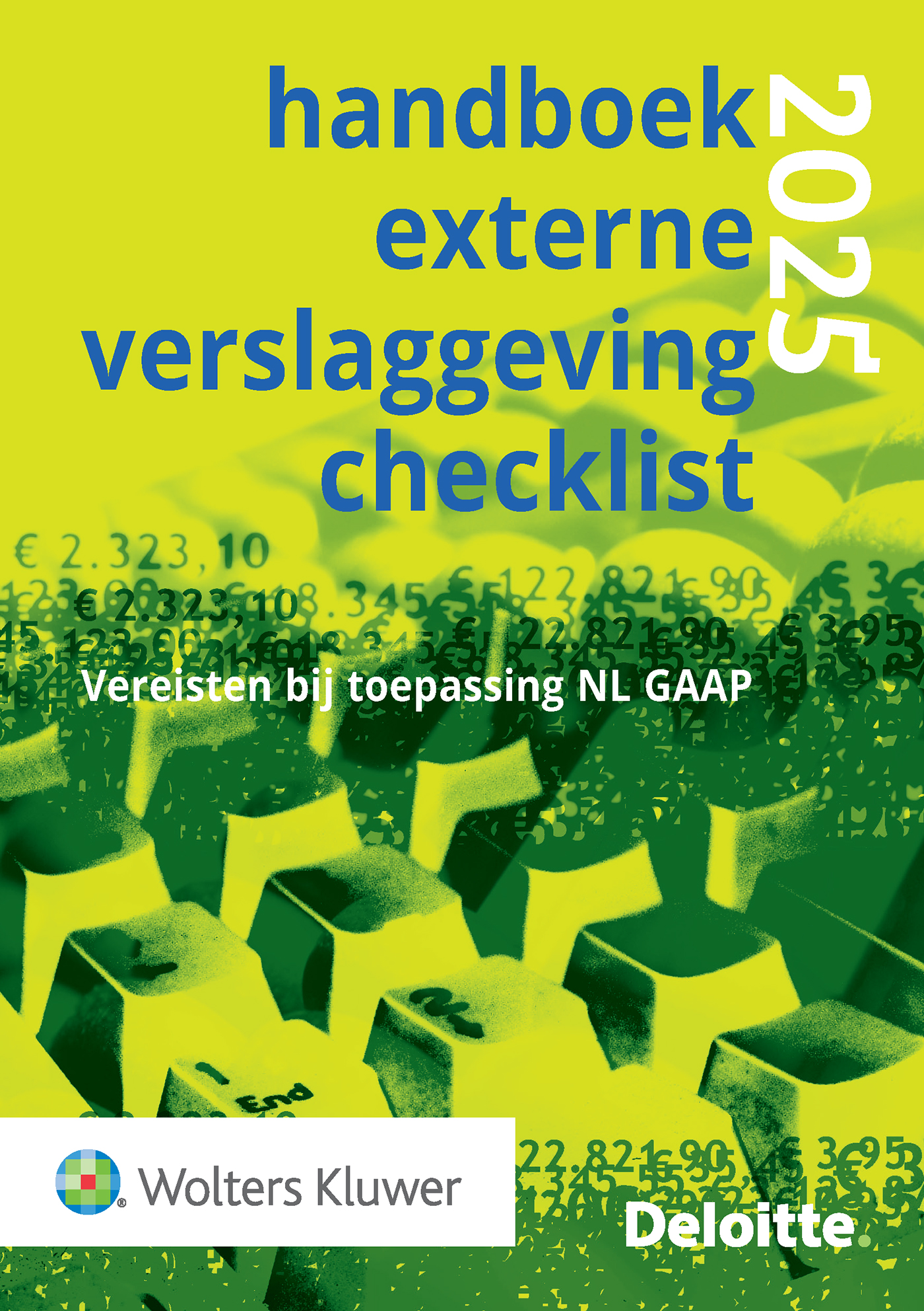 Omslag van Handboek externe verslaggeving checklist 2025