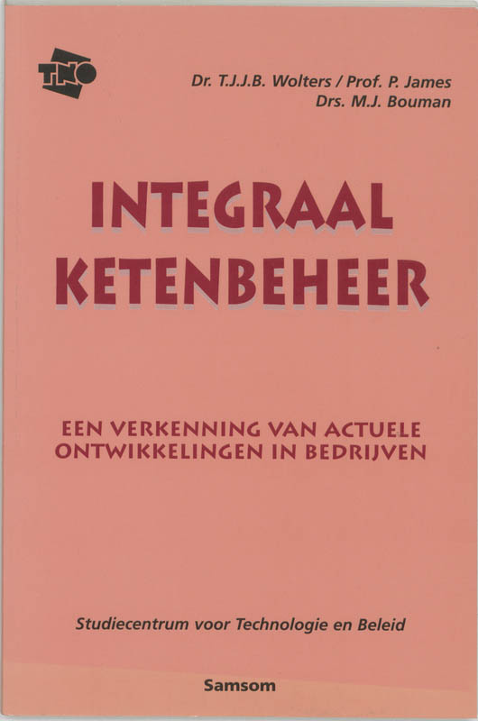 Omslag van Integraal ketenbeheer