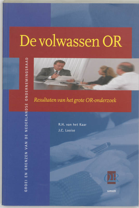 Omslag van De volwassen OR