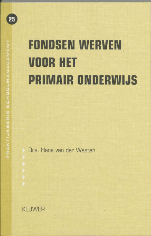Omslag van Fondsen werven voor het primair onderwijs