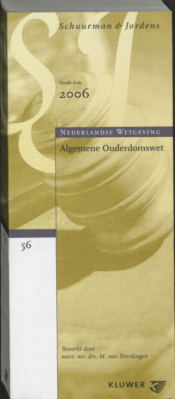 Omslag van Algemene Ouderdomswet