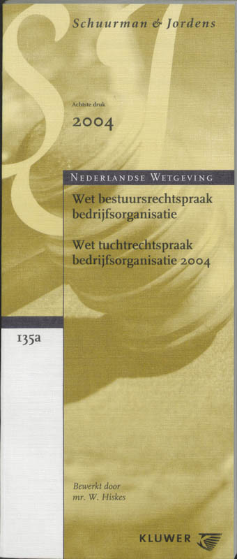 Omslag van Wet bestuursrechtspraak bedrijfsorganisatie