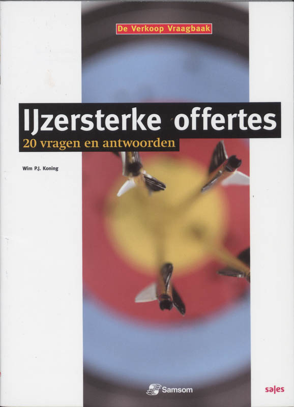 Omslag van IJzersterke offertes