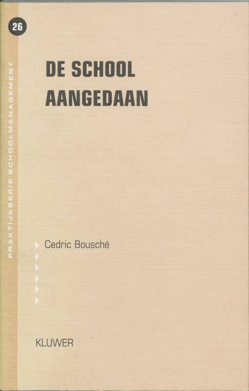 Omslag van De school aangedaan