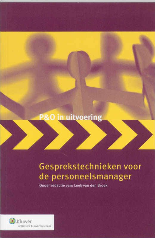 Omslag van Gesprekstechnieken voor de personeelsmanager