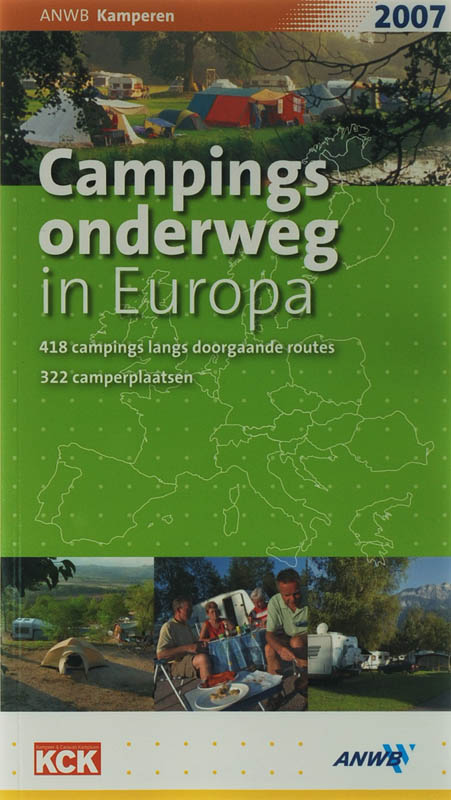Omslag van Campings onderweg in Europa 2007