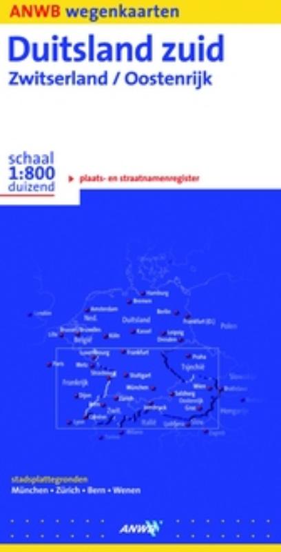 Omslag van Duitsland Zuid Zwitserland ; Oostenrijk