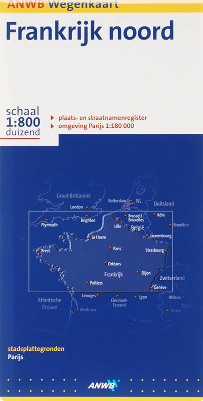 Omslag van Frankrijk Noord
