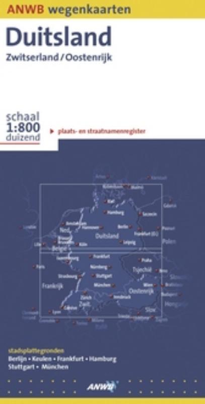 Omslag van Duitsland, Zwitserland, Oostenrijk