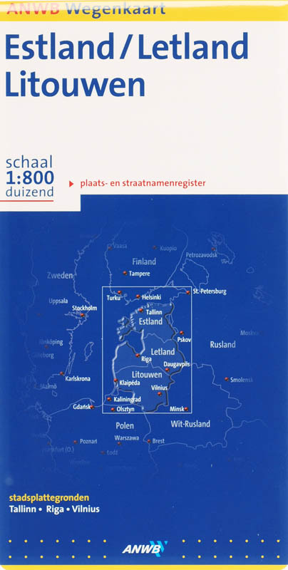 Omslag van Estland, Letland, Litouwen