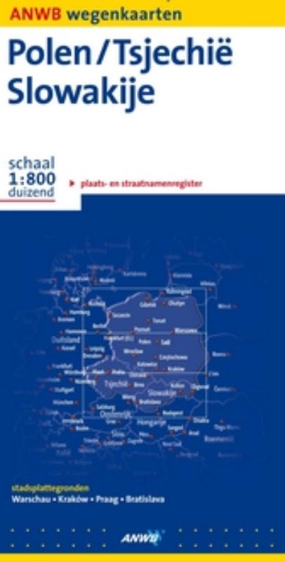 Omslag van Polen, Tsjechië, Slowakije