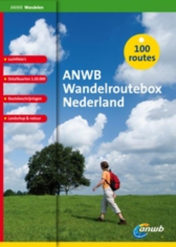 Omslag van ANWB wandelroutegids Nederland