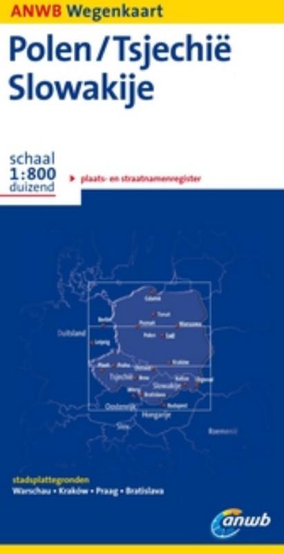 Omslag van Polen Tsjechië Slowakije