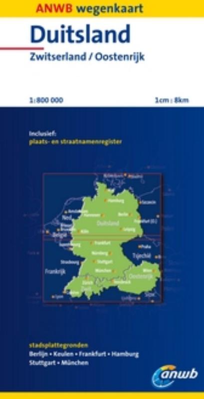 Omslag van Duitsland Zuid, Zwitserland, Oostenrijk
