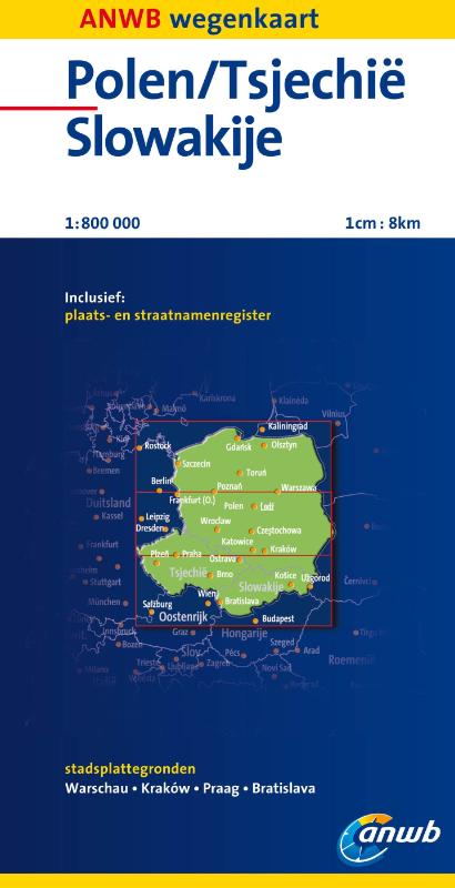 Omslag van Polen Tsjechië Slowakije