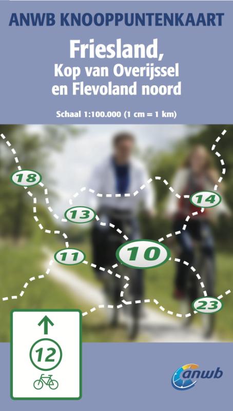 Omslag van Friesland, Kop van Overijssel en Flevoland Noord