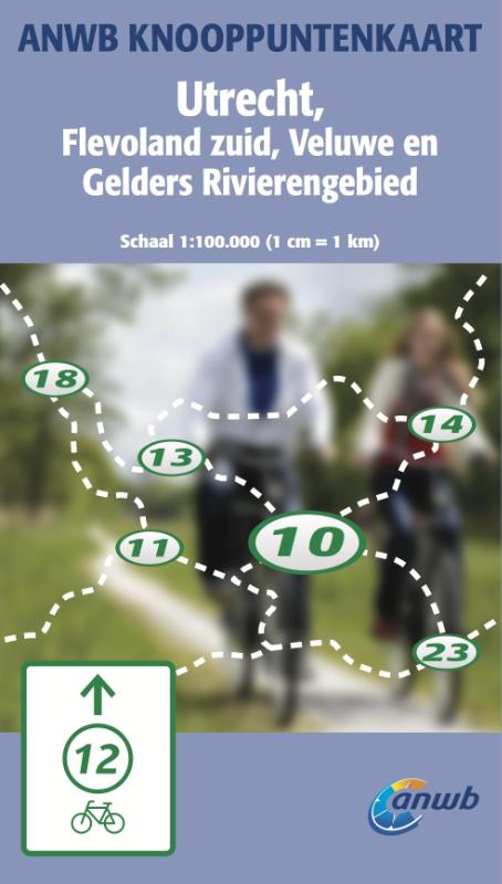 Omslag van Utrecht, Flevoland Zuid, veluwe en Gelders rivierengebied