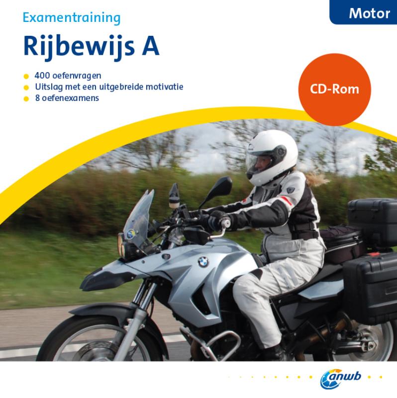 Omslag van Theorieboek Rijbewijs A - motor