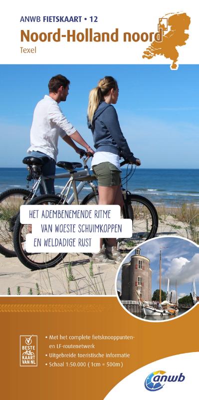 Omslag van Noord-Holland Noord, Texel 1:50.000