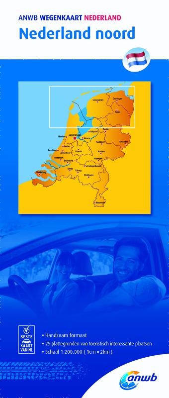 Omslag van Nederland noord 1:200000