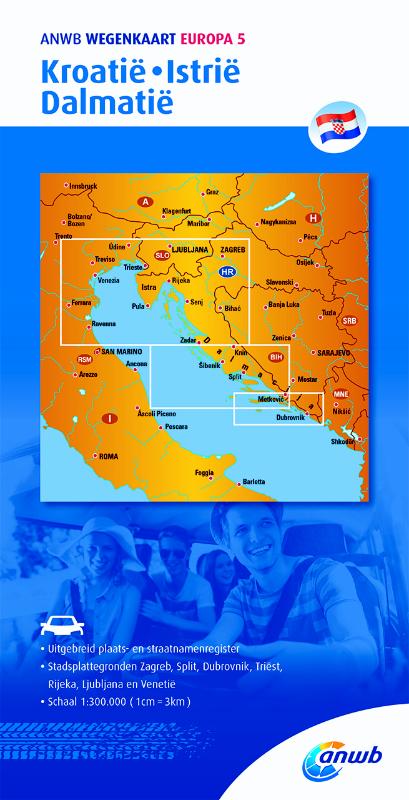 Omslag van Europa 5. Kroatië/Istrië/Dalmatië