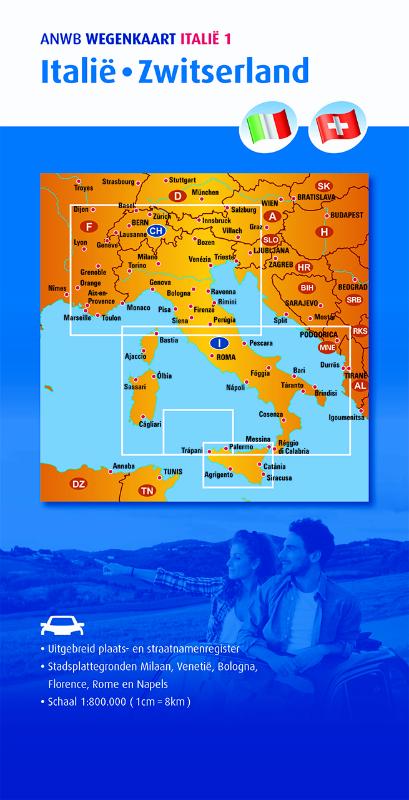 Omslag van Italië 1 Italië/Zwitserland