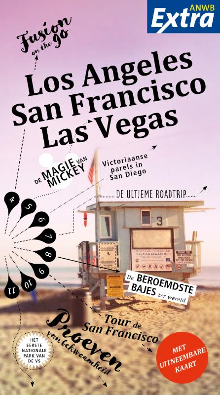 Omslag van Los Angeles, San Francisco, Las Vegas