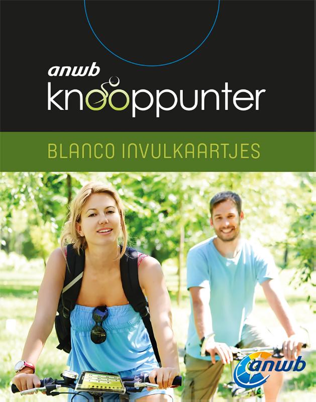 Omslag van ANWB Knooppunter (blanco invulkaartjes) set 4 exemplaren