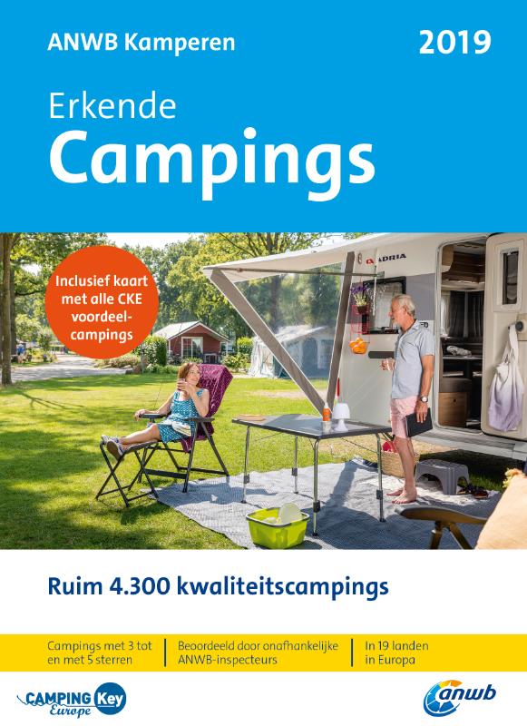 Omslag van Erkende campings 2019