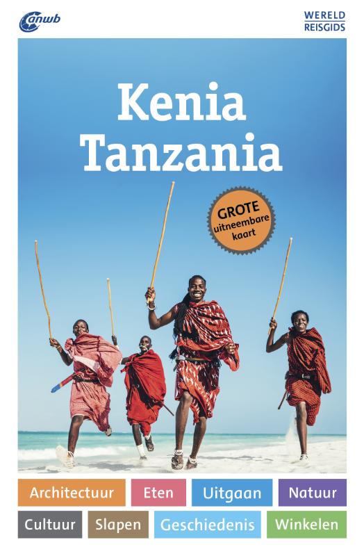 Omslag van Kenia, Tanzania Wereldreisgids
