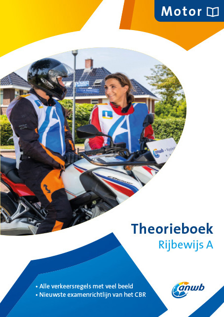 Omslag van Theorieboek Rijbewijs A- Motor