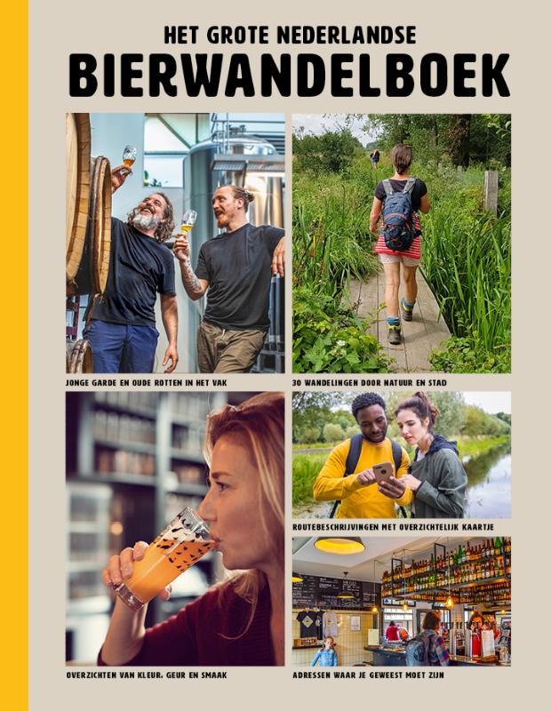 Omslag van Het grote Nederlandse Bierwandelboek