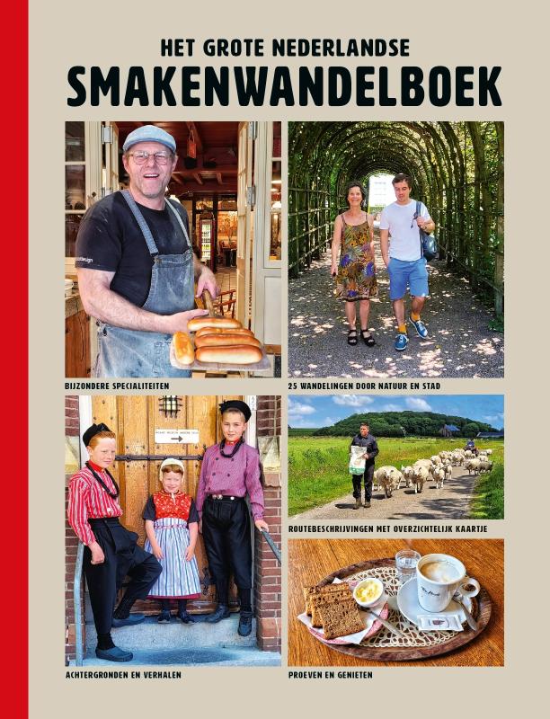 Omslag van Het grote Nederlandse smakenwandelboek