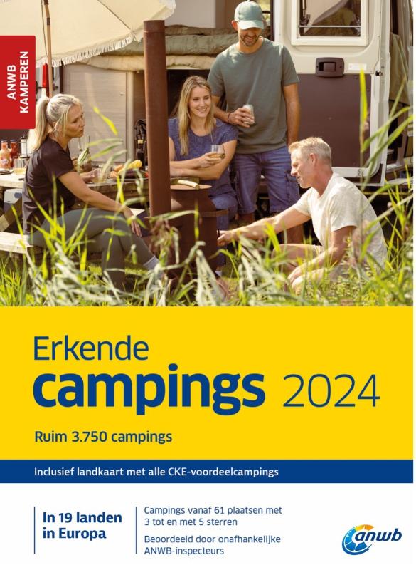 Omslag van Erkende Campings 2024