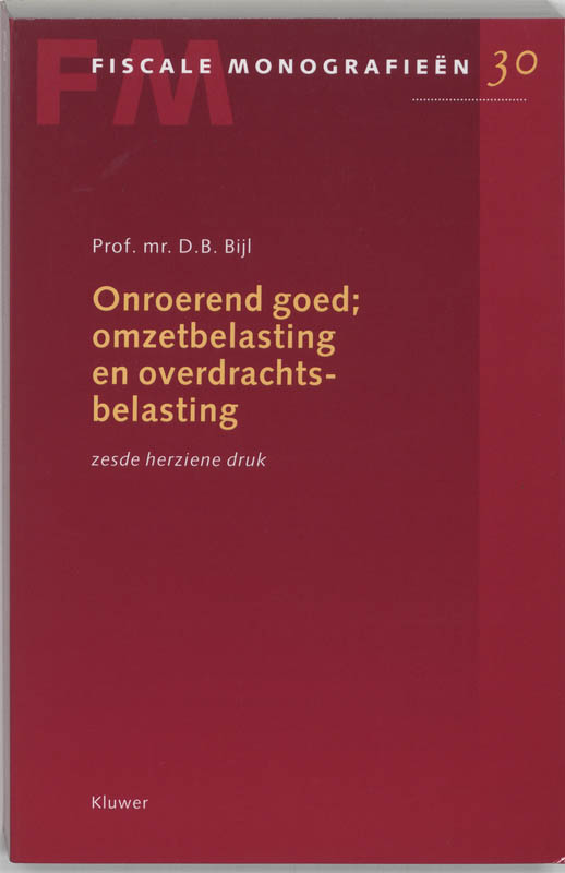 Omslag van Onroerend goed