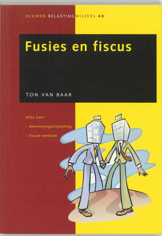 Omslag van Fusies en fiscus