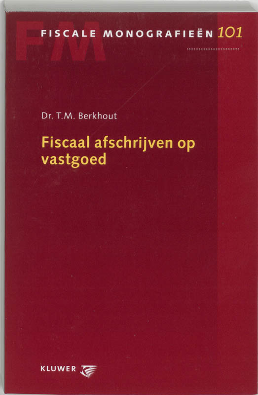 Omslag van Fiscaal afschrijven op vastgoed