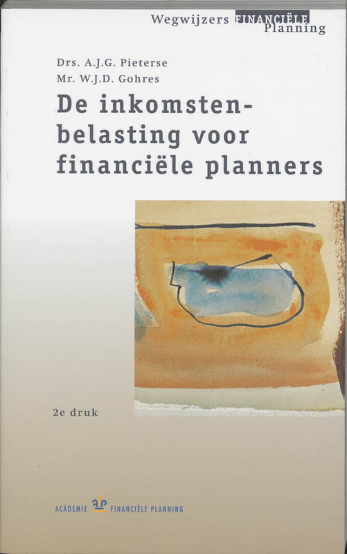 Omslag van De inkomstenbelasting voor financiele planners