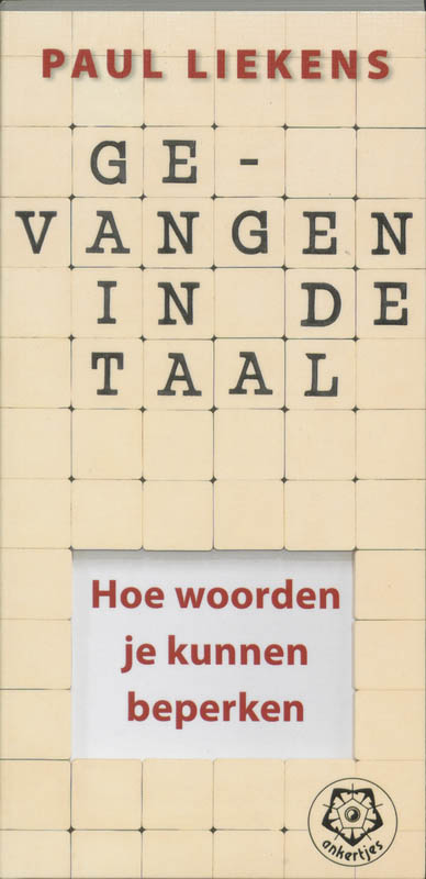 Omslag van Gevangen in de taal