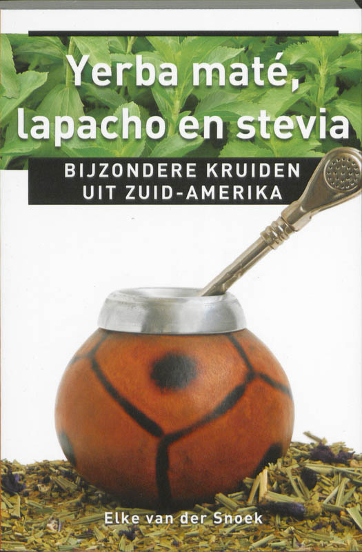 Omslag van Yerba maté, lapacho en stevia