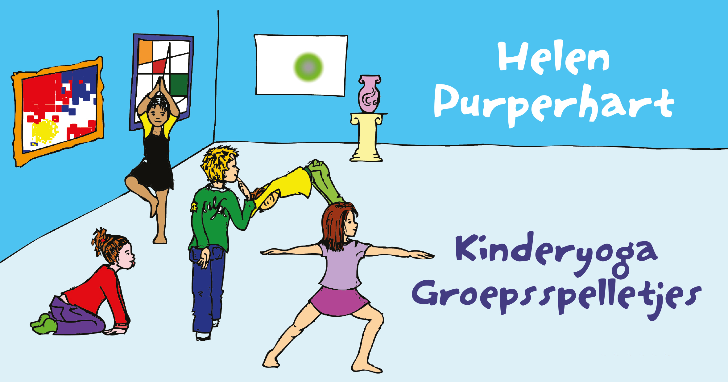 Omslag van Kinderyoga groepsspelletjes