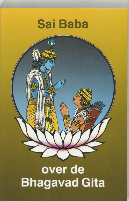 Omslag van Sai Baba over de Bhagavad Gita