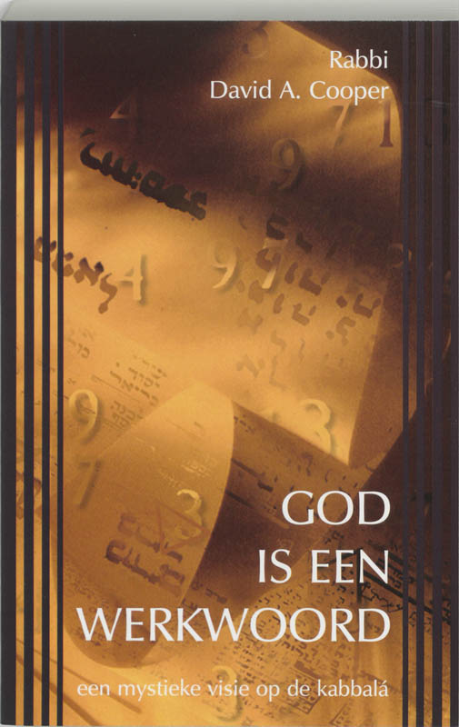 Omslag van God is een werkwoord