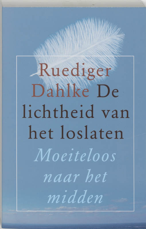 Omslag van De lichtheid van het loslaten