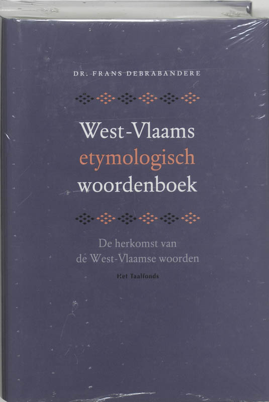 Omslag van West-Vlaams etymologisch woordenboek