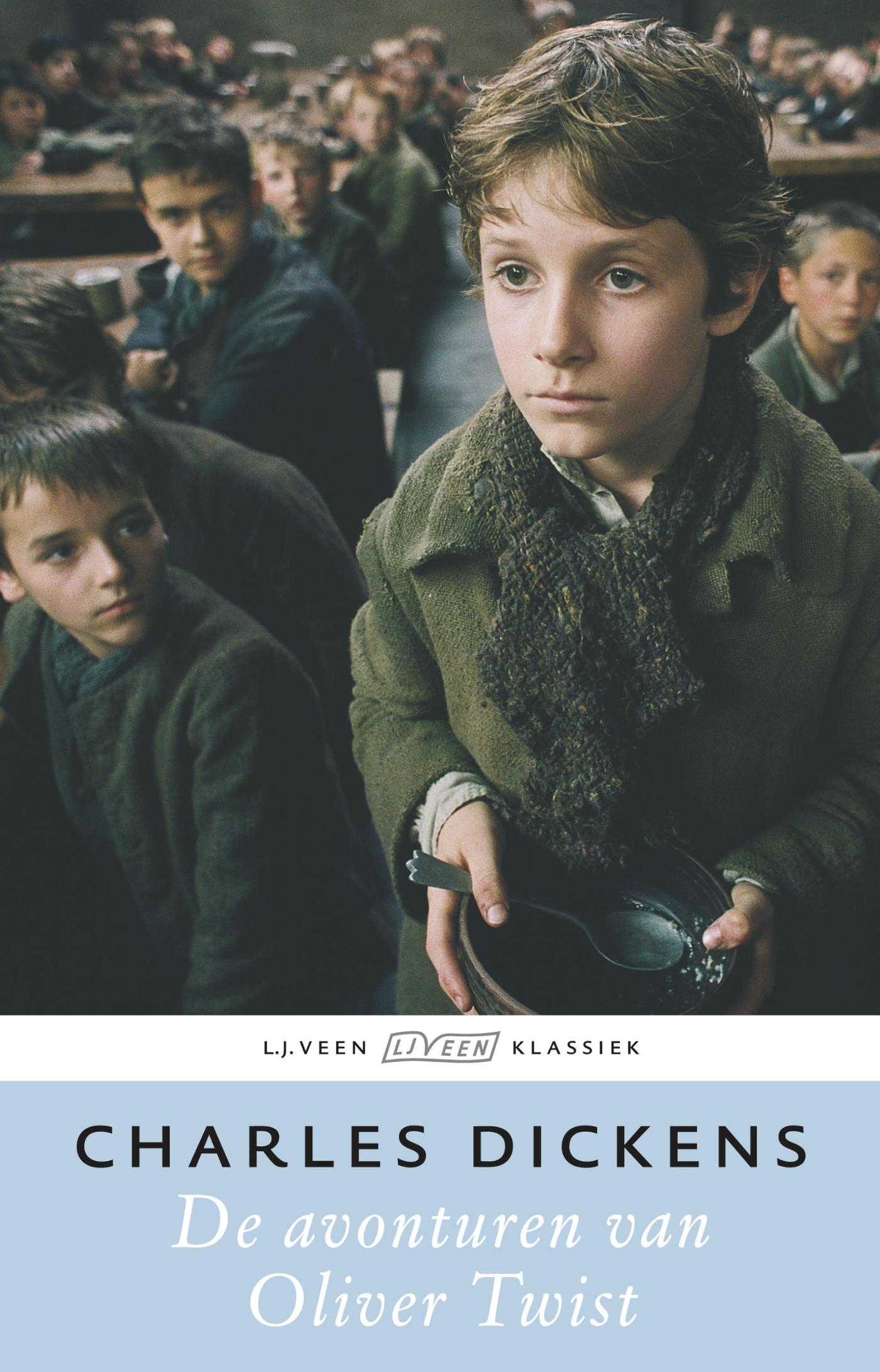 Omslag van De avonturen van Oliver Twist