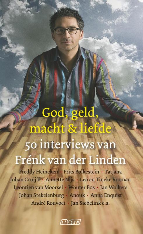 Omslag van God, geld, macht & liefde