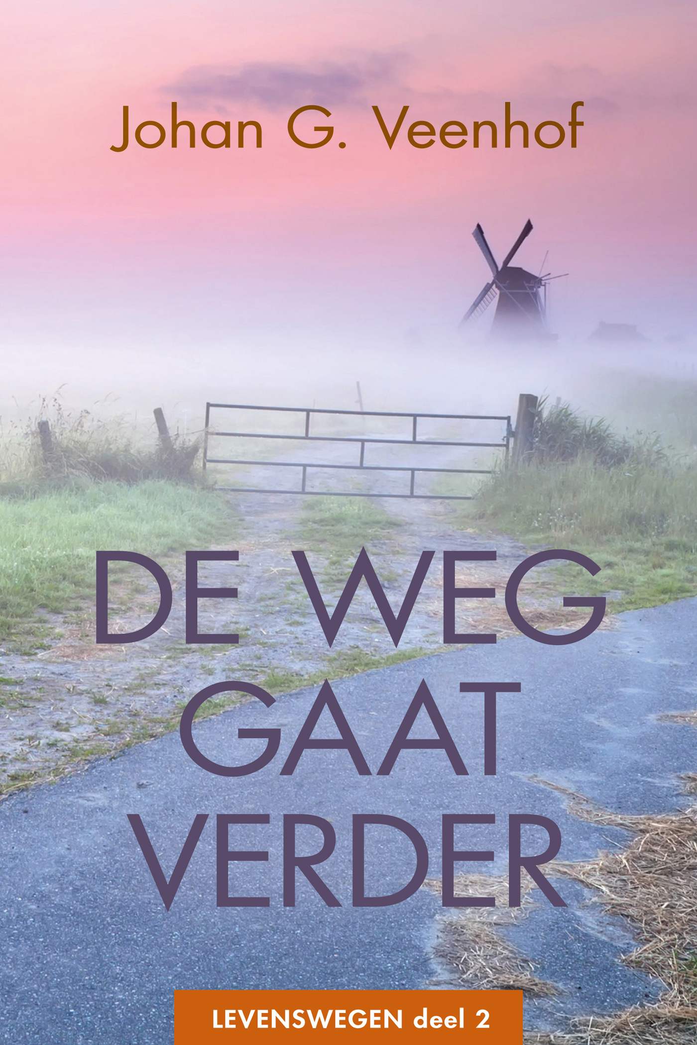 Omslag van De weg gaat verder
